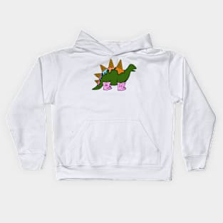 Icecream Dinosaur Kids Hoodie